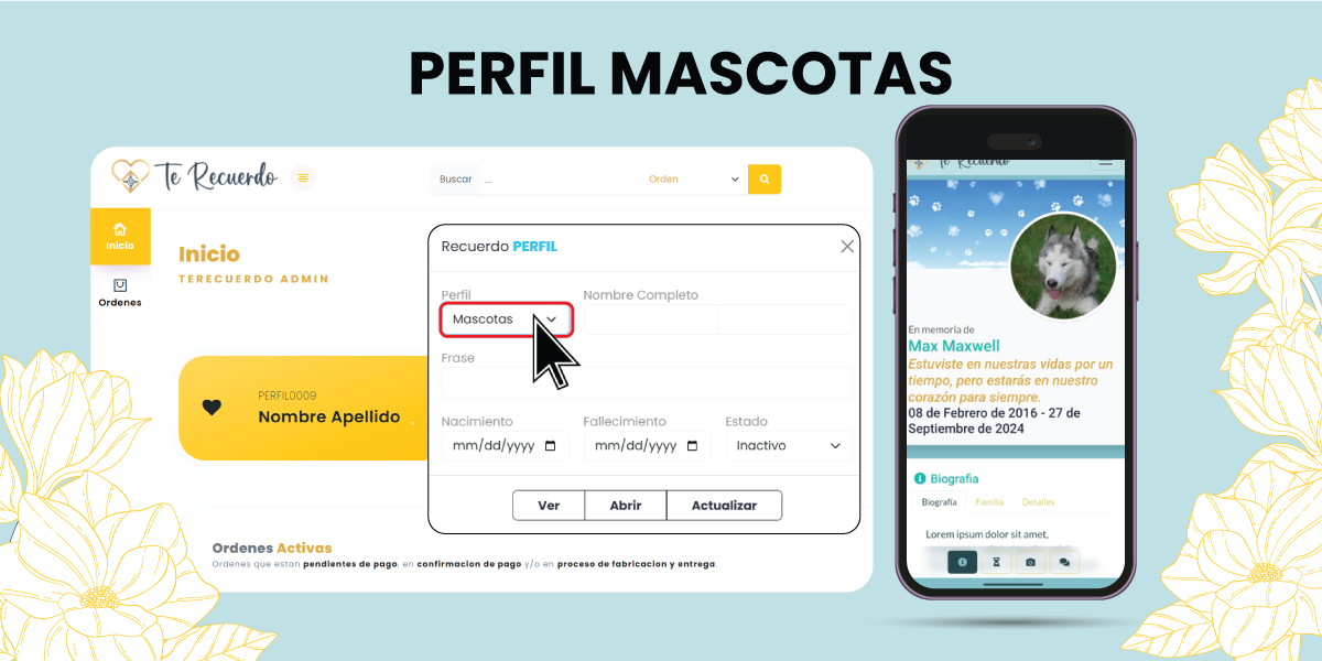 Te Recuerdo Perfil Mascotas 1