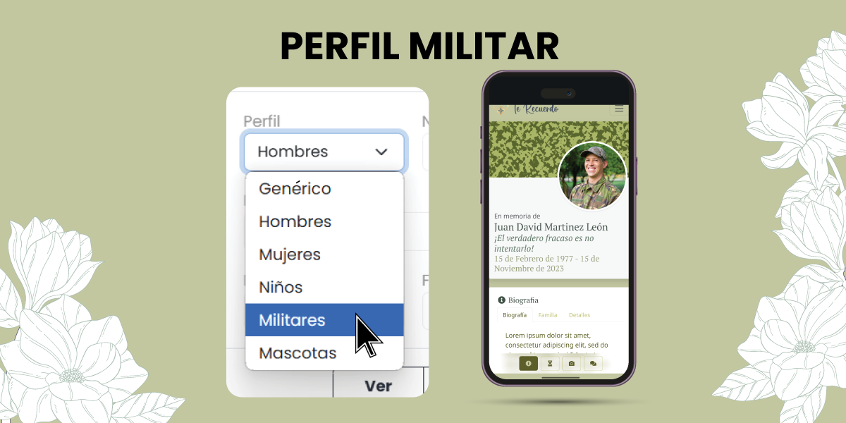 Te Recuerdo Perfil Militar 2